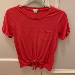 J.Crew Tie Tee